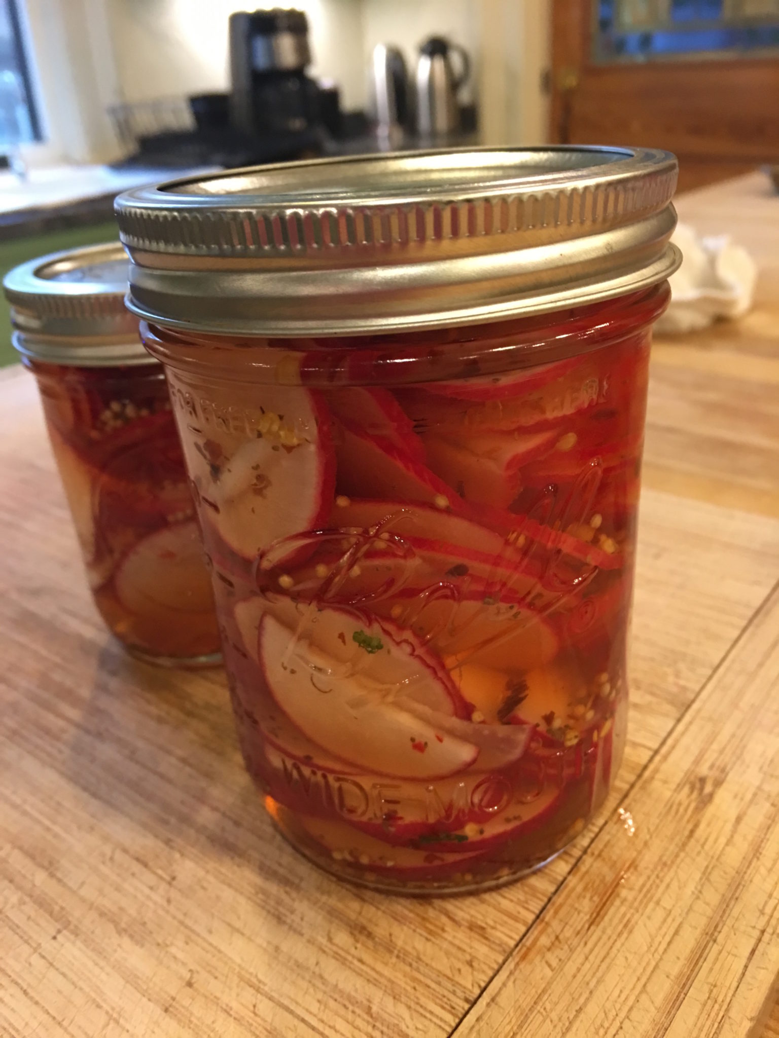 Quick Spicy Pickled Radishes - A Woman Cooks in Asheville