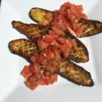 Roasted Zucchini with Sauce Vierge