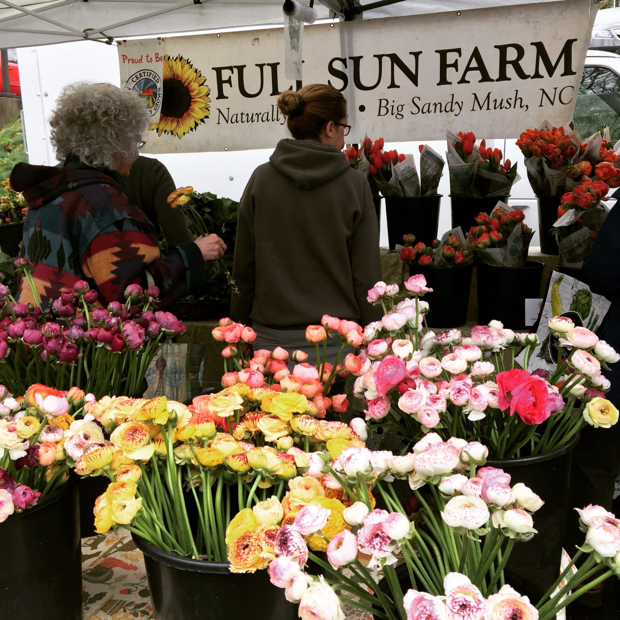 Flowers at the Market