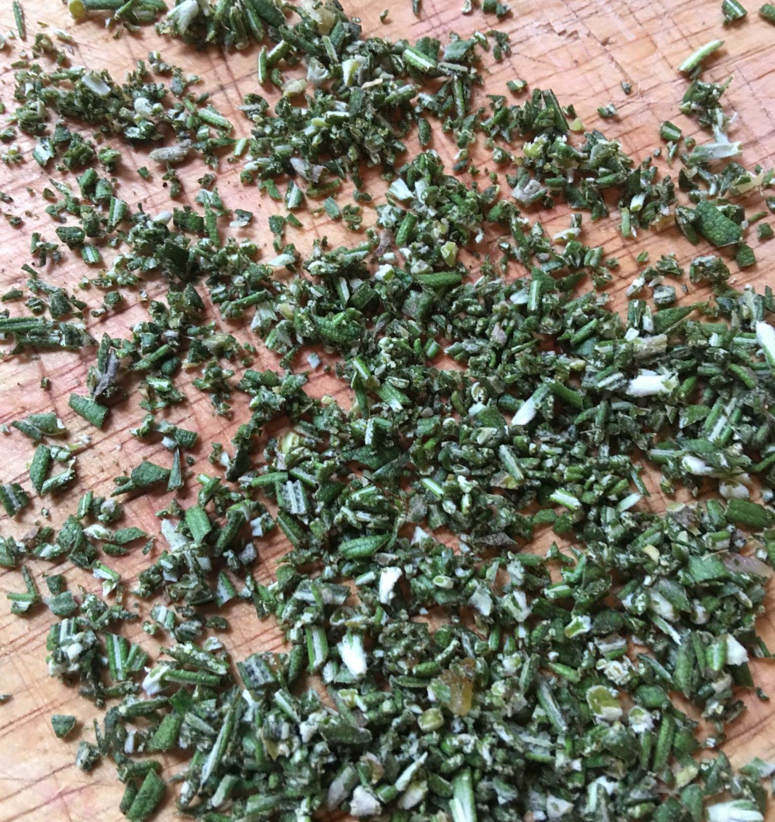 Fresh Rosemary, finely chopped