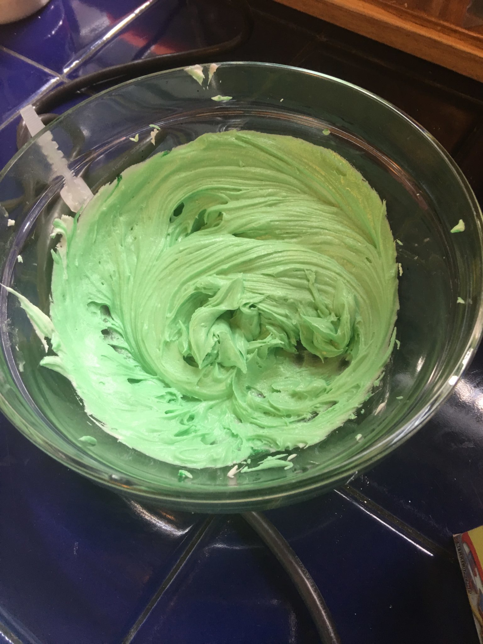 Green Buttercream Icing