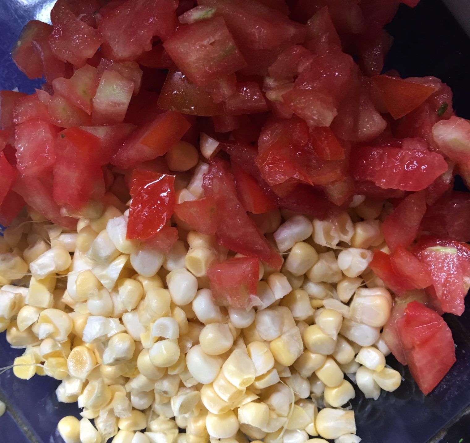 Tomato and corn