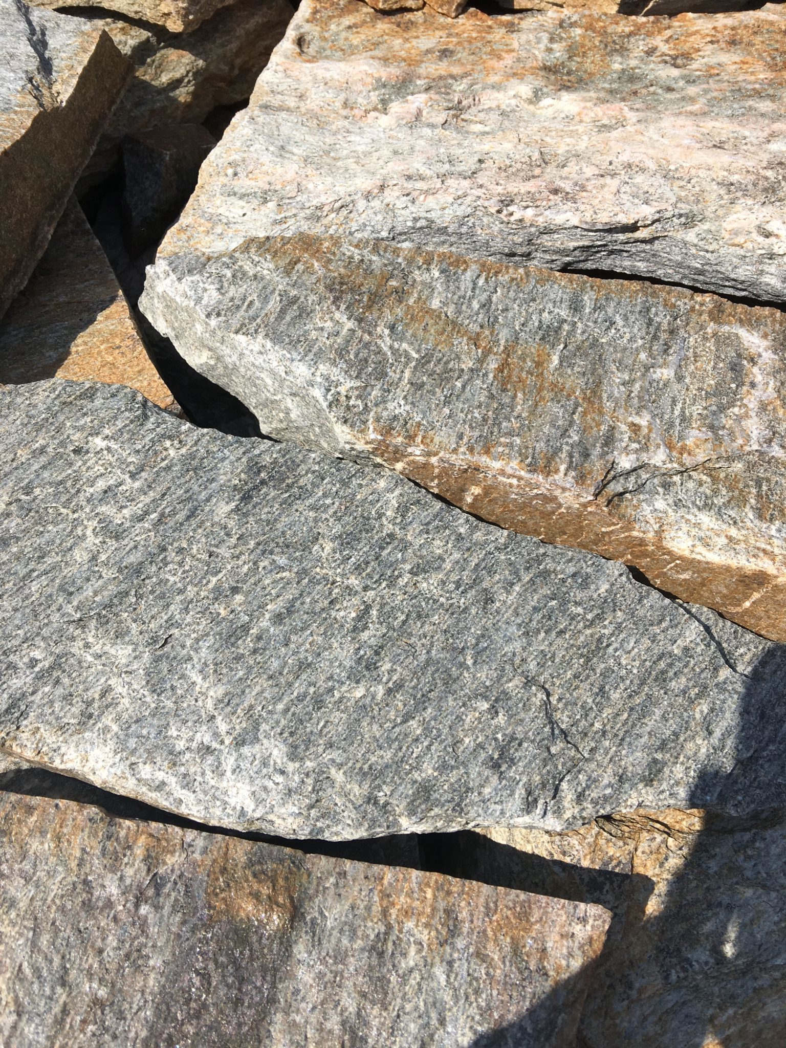 Mica flecked granite