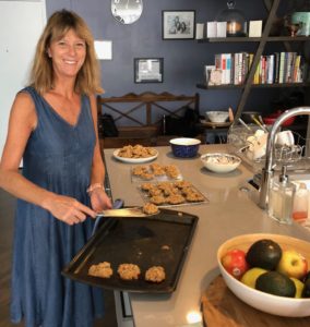 Susan Murray and her cookies