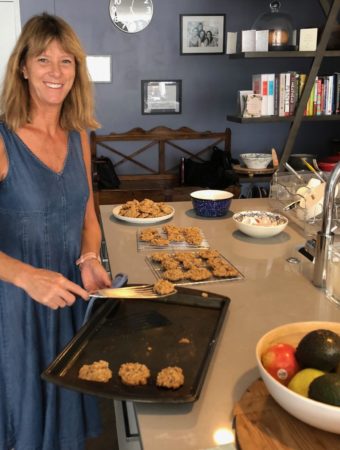 Susan Murray and her cookies