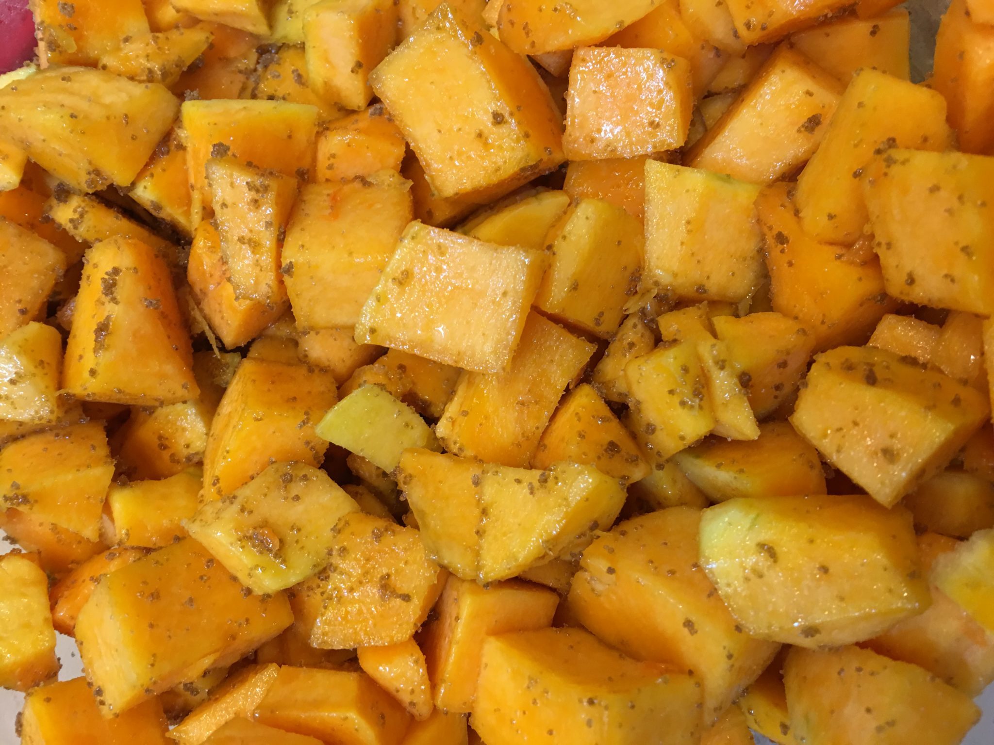 Butternut squash chunks