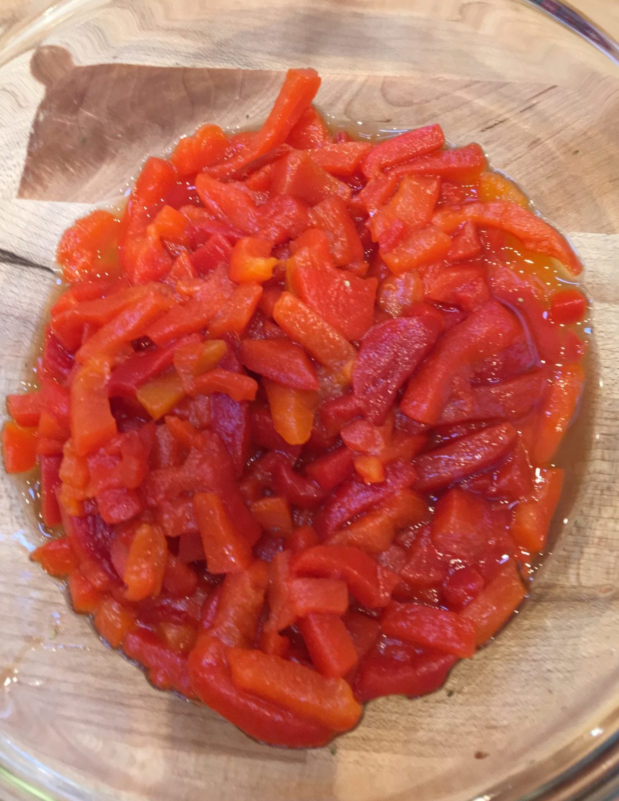 Diced roasted red pepper