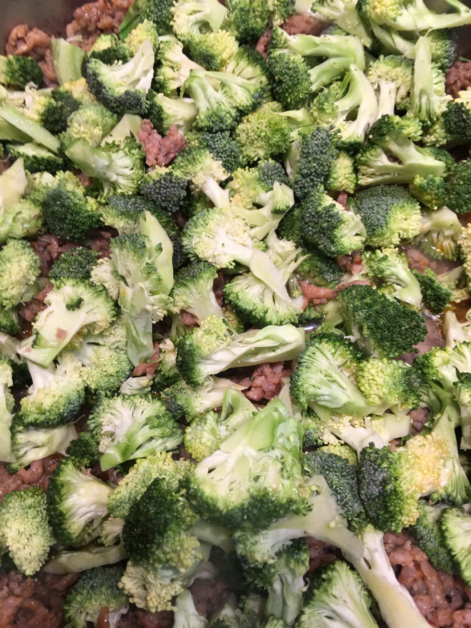 Broccoli and Sausage