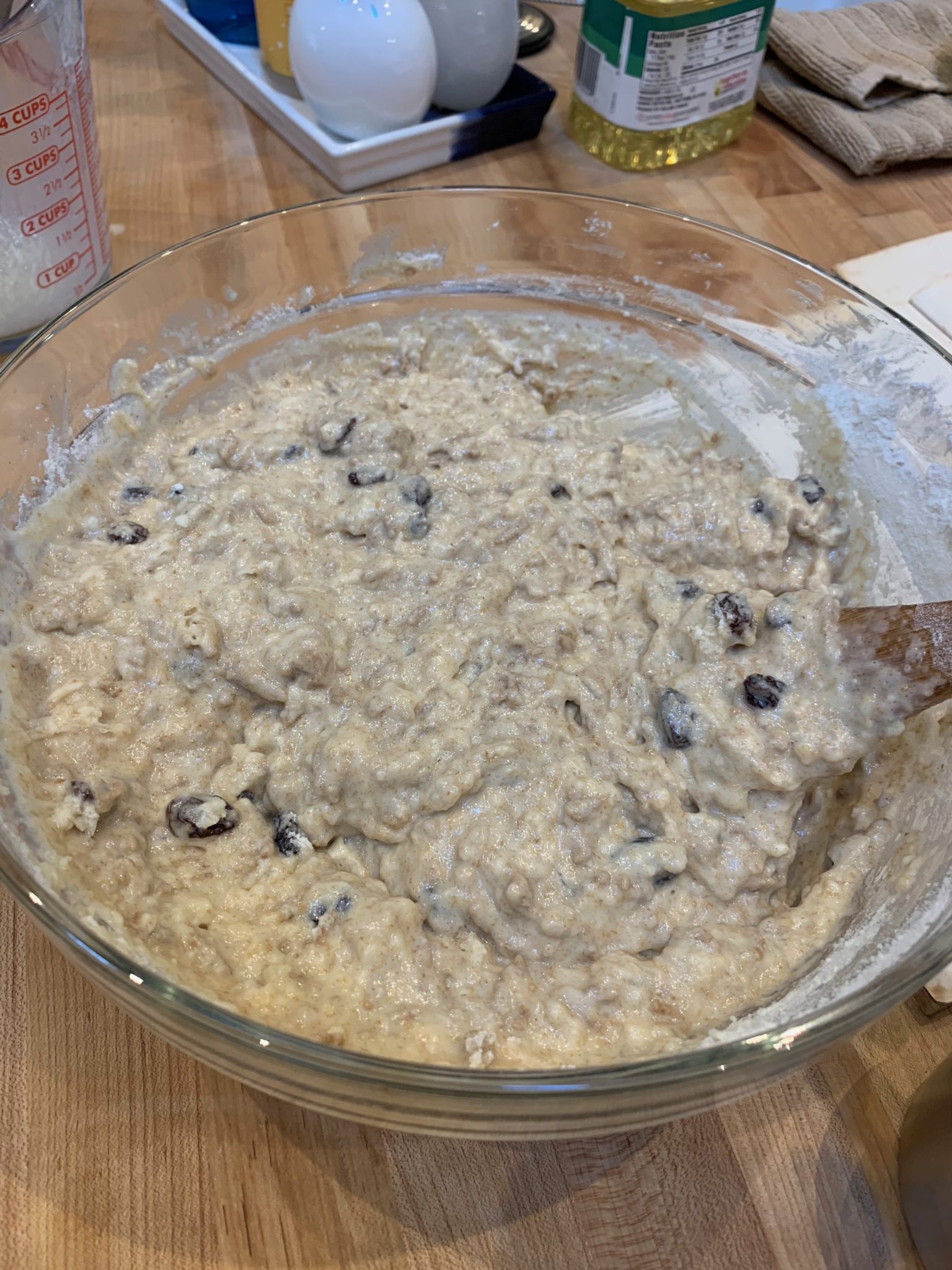 Raisin Bran Muffin Batter