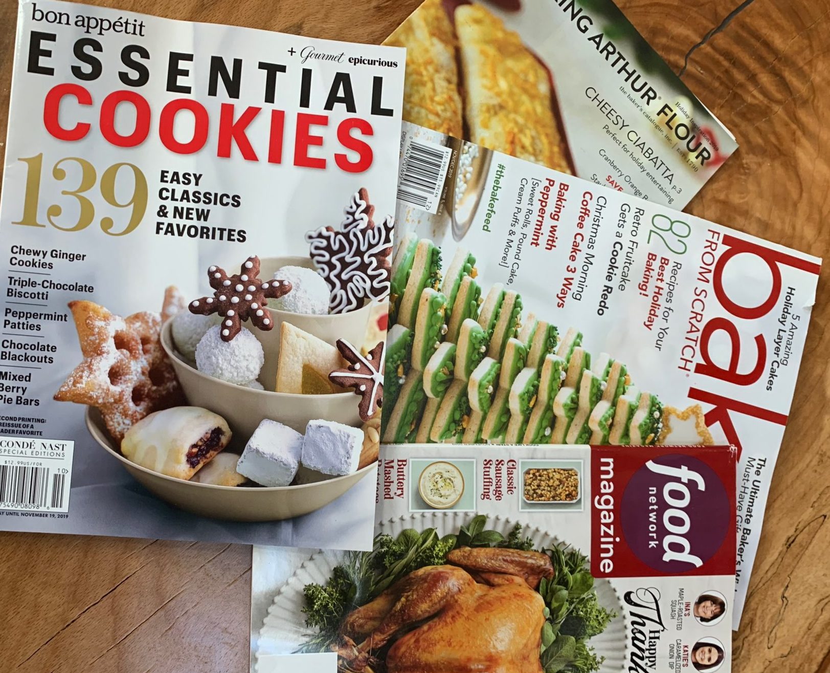 Selection of holiday magazines