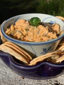 Finished Jalapeno Cheese in a bowl