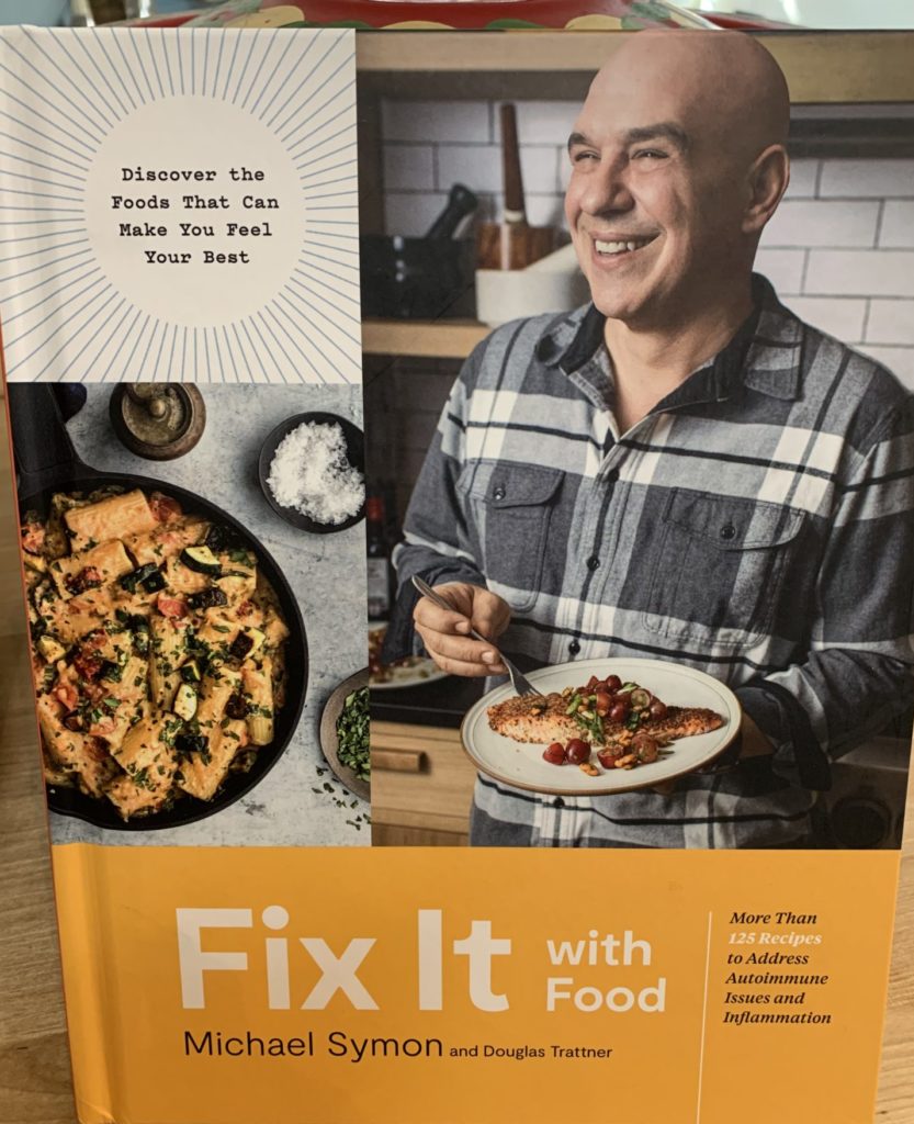 Copy of cover of Michael Symons Fix it with Food