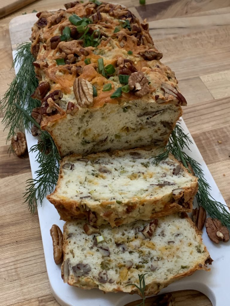 Cheddar Cheese- Pecan Bread