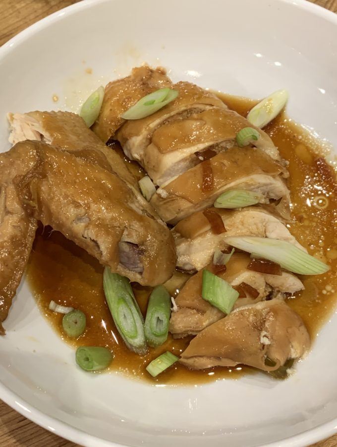 CHINESE STYLE POACHED CHICKEN - A Woman Cooks in Asheville