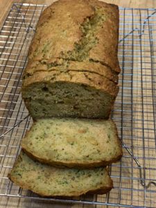 Zucchini Bread with Ginger and Lemon