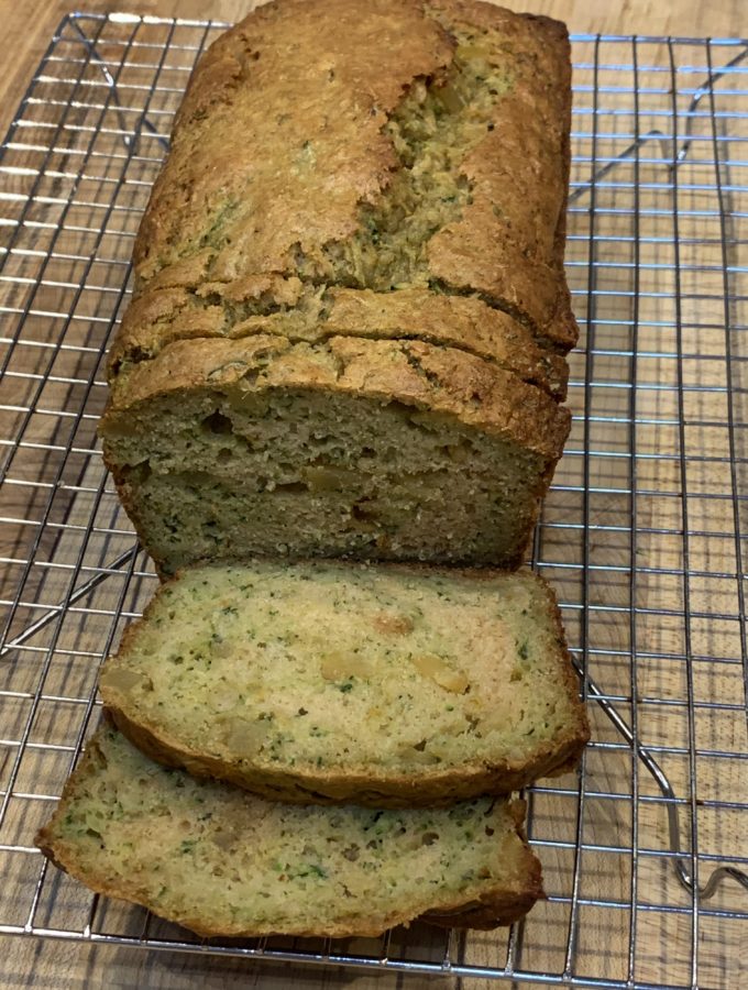 Zucchini Bread with Ginger and Lemon