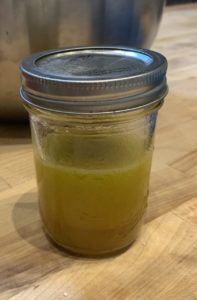 Use a mason jar to mix your salad dressing