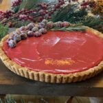 Cranberry Chocolate tart