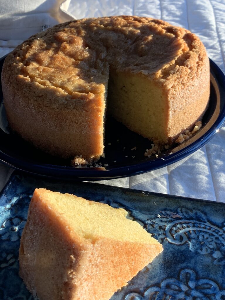 Limoncello Cake with olive oil