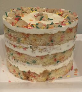 Classic Naked Birthday Cake