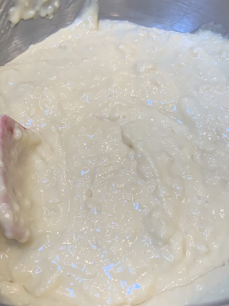 Reverse Creaming method cake 