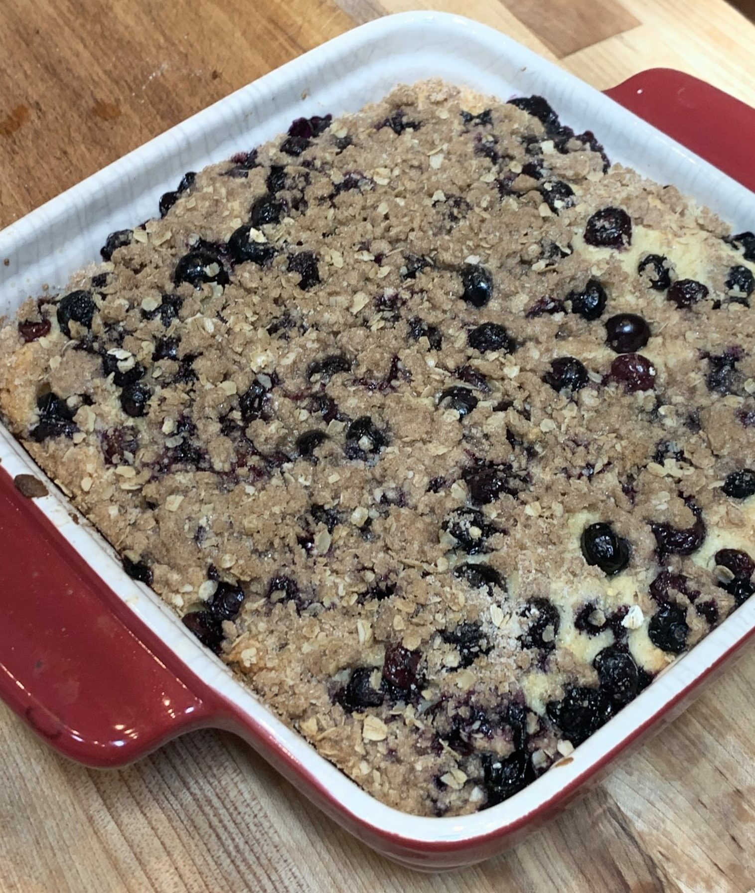 BLUEBERRIES! BLUEBERRY BUCKLE - A Woman Cooks in Asheville