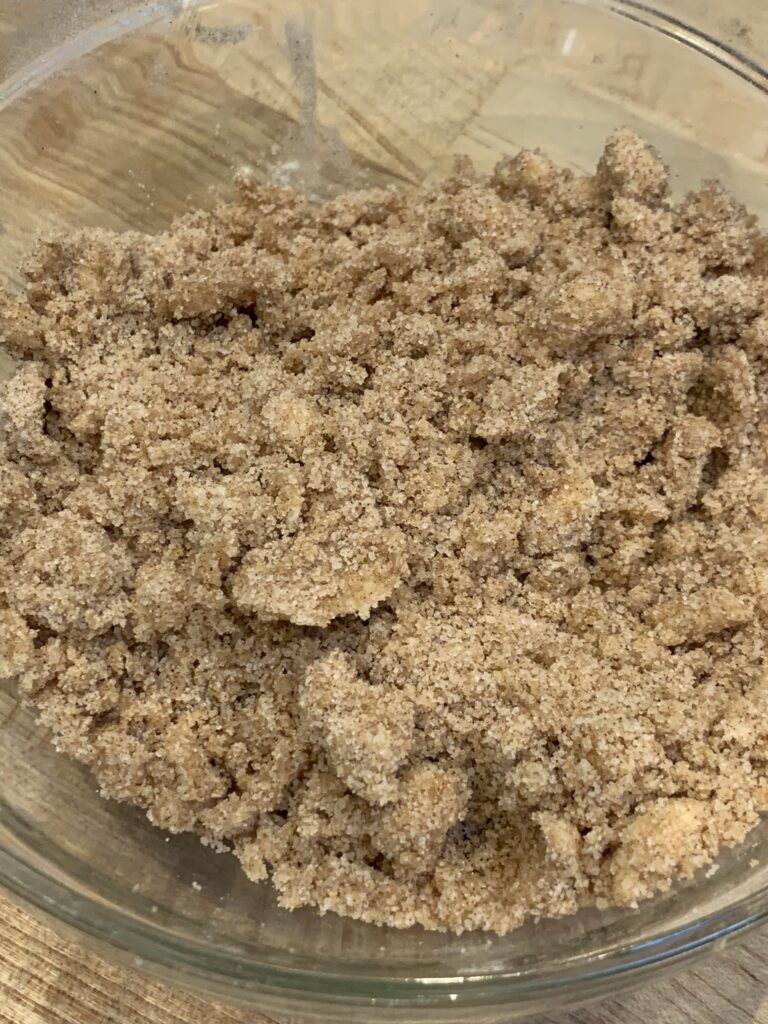 Crumble topping