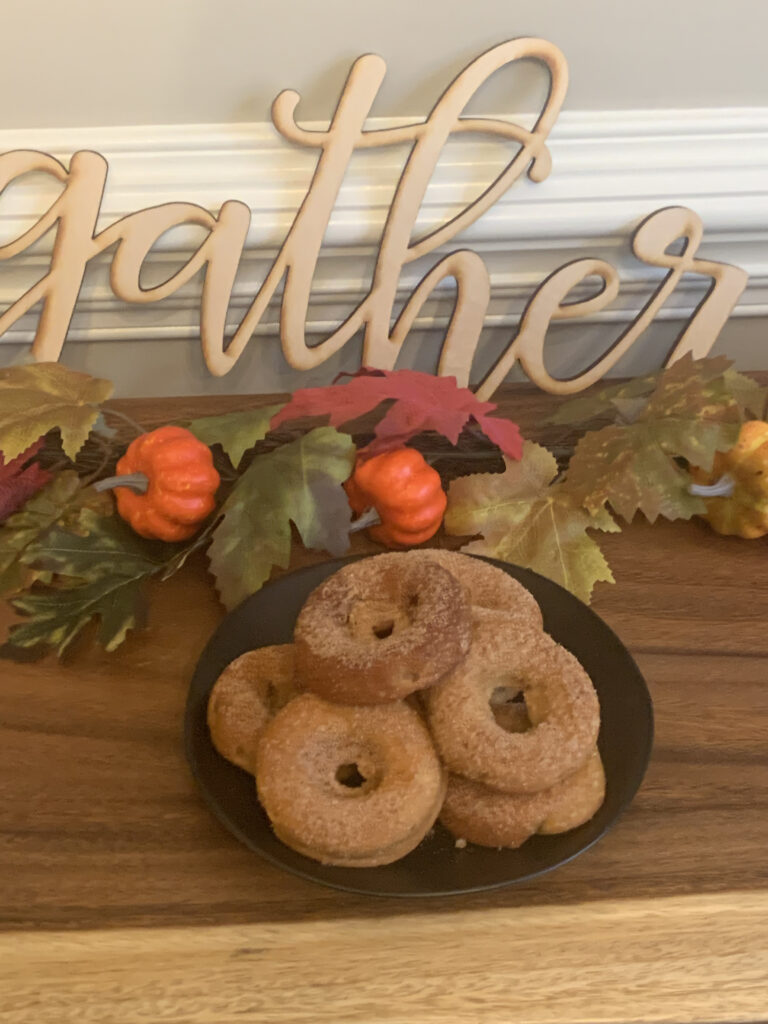 Doughnuts for Thanksgiving