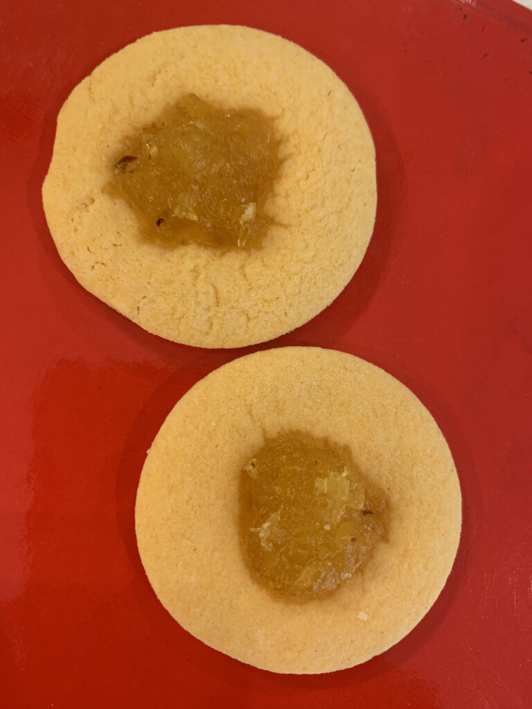 Pineapple tarts made without a press