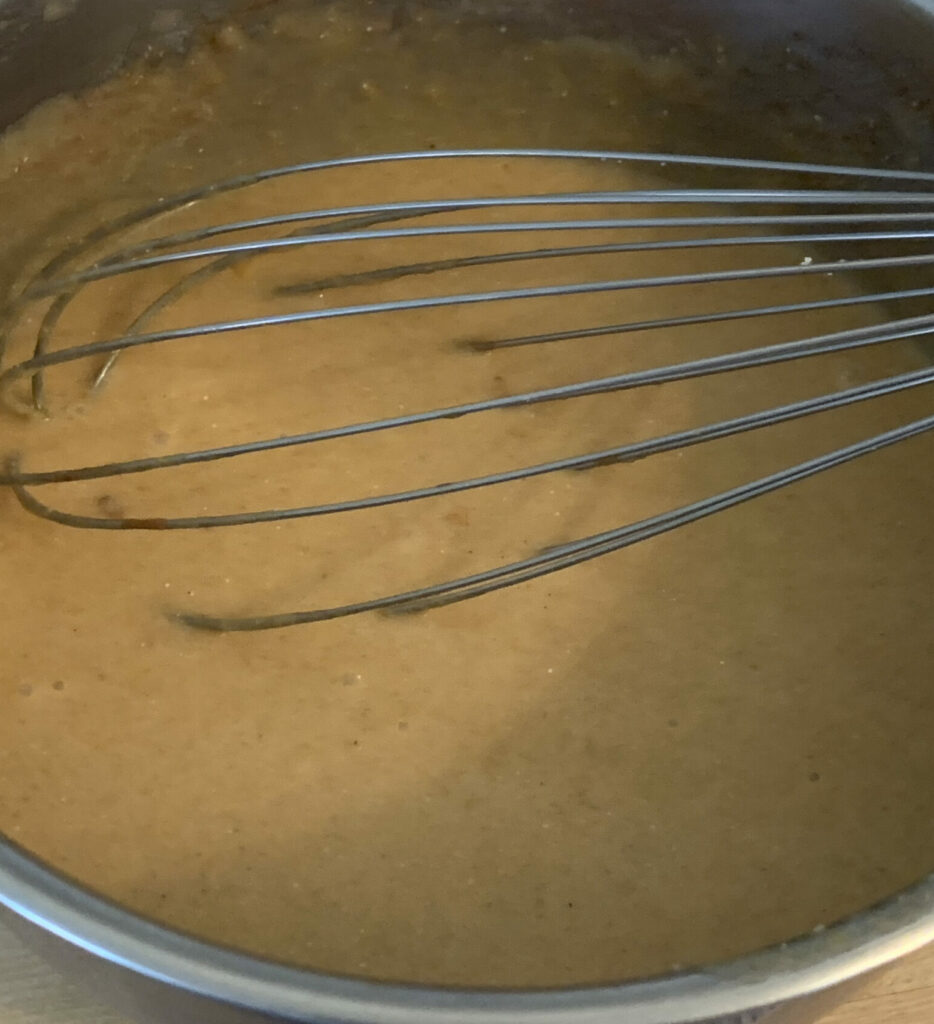 Chess pie batter