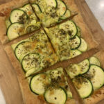 Zucchini Tart with Puff Pastry